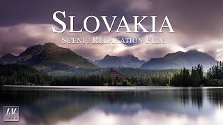 Slovakia 4K Scenic Relaxation Drone Film  🇸🇰 Slovakia Nature Video  Tatras Mountains  Slovensko [upl. by Artemis]