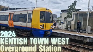 KENTISH TOWN WEST Overground Station 2024 [upl. by Tenej]