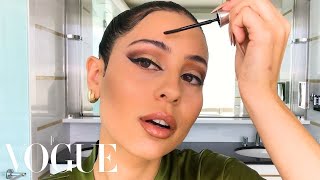 Euphoria’s Alexa Demie Shares Her ’90s Glam Tutorial  Beauty Secrets  Vogue [upl. by Ninnette217]