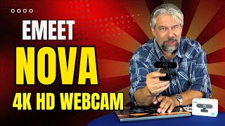 EMEET Nova 4K PCMac Webcam  DEMO amp REVIEW [upl. by Memberg]