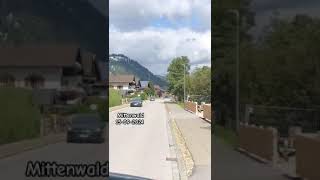 Mittenwald Schnee Bayern Deutschland 2024  Moskau Moskau musik moskau ytshorts bahn bayern [upl. by Myrwyn]