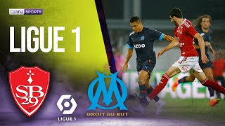 Brest vs Marseille  LIGUE 1 HIGHLIGHTS  08142022  beIN SPORTS USA [upl. by Idelson]