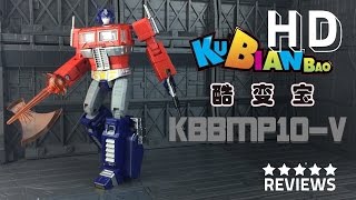 Kubianbao KBBMP10V Voyager Scale Masterpiece Optimus Prime [upl. by Assirol]