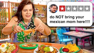 Mexican Moms Try The Worst Rated Mexican Food [upl. by Rickert]