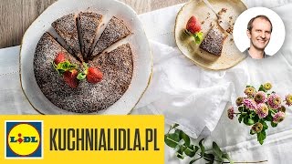 🍰🍫 Proste ciasto czekoladowe  Rafał Rutkowski  przepisy Kuchni Lidla [upl. by Jestude]