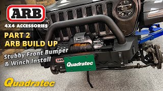 ARB Classic Stubby Front Bumper Install for Jeep Wrangler JL amp Gladiator JT [upl. by Deeyn614]