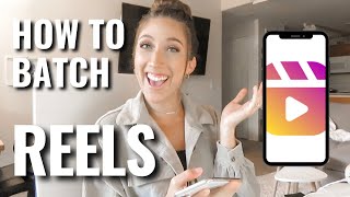 How To Batch and Create Ideas For Instagram Reels  The Process of Making Instagram Reels [upl. by Conlon]