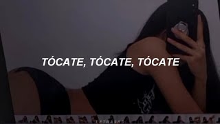 tocate tocate tocate  rauw alejandro letralyrics [upl. by Onirotciv]