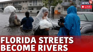 Florida Hurricane Live  Hurricane Debby In Florida 2024  Florida Thunderstorm  Florida Weather [upl. by Bordiuk]