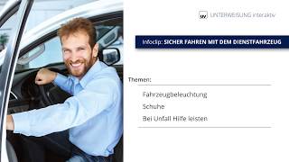 Sicher fahren mit dem Dienstwagen  Unterweisung interaktiv  Universum Verlag GmbH [upl. by Ainit]