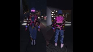 BLUE AND PINK IMPOTENT RAGE FIT FEMALE BEFF GTA5 [upl. by Tades]