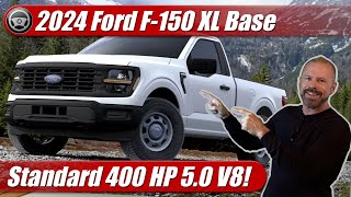 2024 Ford F150 XL Bargain Basement 400 HP Muscle Truck [upl. by Ledniahs]