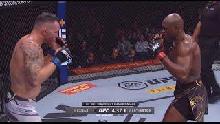 Kamaru Usman Vs Colby Covington 2 Full Fight Highlights  Usman Vs Covington Highlights  UFC 268 [upl. by Anialam258]