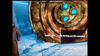 Skyrim  How to find the Dwarven Mechanism unlock key [upl. by Gairc670]