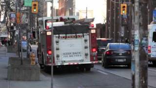 Toronto Fire Spare 5321 P332 [upl. by Iddo26]