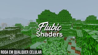 🌿Flubic Shaders Gama Baja 60Fps Ultra Realista para Minecraft PE 118  MCPE  Chuva Realista [upl. by Mihcaoj]