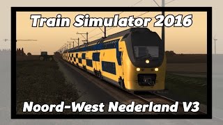 Train Simulator 2016 VIRM on NoordWest Nederland V3 [upl. by Renata]