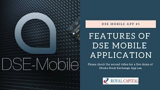 Features of DSE Mobile App [upl. by Crow]