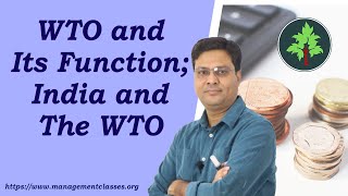 India and the WTO [upl. by Bullen]