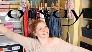 HOSE PASST NICHT MEHR NEUES MUSS HER D ORSAY TRY ON HAUL Gr 38  40  M [upl. by Menken913]