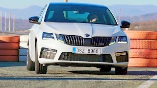 Skoda Octavia RS 2017  20 TSI Test Drive [upl. by Irneh]