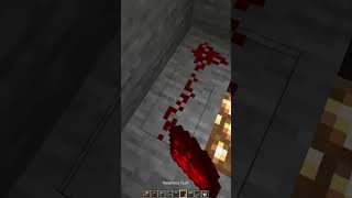 MINECRAFT SECRET ENTRANCE shorts minecraft [upl. by Yahsel]