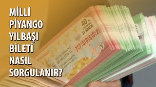 MİLLİ PİYANGO YILBAŞI BİLETİ NASIL SORGULANIR [upl. by Sanjay617]