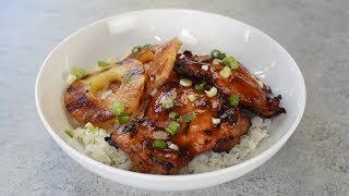 Grilled Hawaiian BBQ Chicken [upl. by Eceeryt]