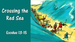 Moses parts the red sea  Exodus 14  Moses and the Israelites Crossing the Sea  Egyptians Killed [upl. by Tildi]