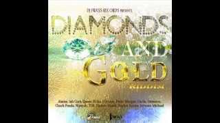 DIAMONDS AND GOLD RIDDIM MIXX BY DJMoM JAH CURE ALAINE DEMARCO CHRIS MARIN and more [upl. by Akemat]