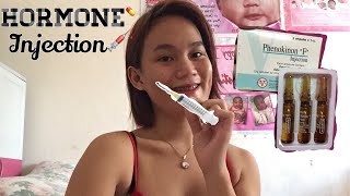 Hormone Injection quotPhenokinon Fquot  vlog1  Roxy Aviana [upl. by Neeneg419]