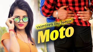 Moto Song  Haye re meri moto  Valentines Day Special  New Funny Love Story 2020 [upl. by Nyllek731]