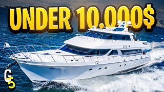 6 Yachts You Can Purchase For Under 10000 [upl. by Hut228]