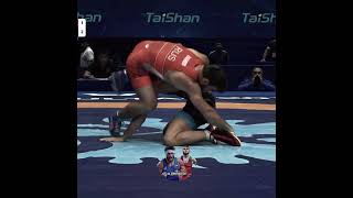 🇦🇿Haji aliyev vs Rashidov 🇷🇺 wrestling champion [upl. by Goulder794]