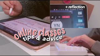 10 tips for online classes 🌺 what i learned from first semester of uni [upl. by Sanez]