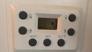 Boiler Immergas Victrix Tera How to use the Boiler Manual Reset the Error code [upl. by Angel]