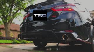 2020 TRD Camry Straight Pipe Exhaust [upl. by Sabella]