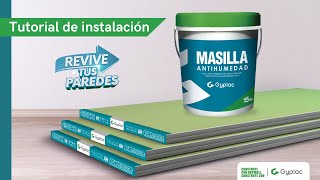 Tutorial de instalación del Sistema Antihumedad de Gyplac [upl. by Tihw]