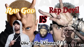 EMINEM quotKILLSHOTquot VS MGK quotRAP DEVILquot  DISS TRACK BATTLE BREAKDOWN OH THEY BATTLING [upl. by Anar]