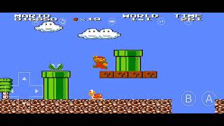 Super Mario Lost Levels  EmulationStation Android  retroarch [upl. by Aneeuqahs]