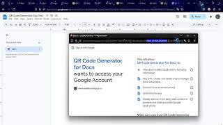QR Code for Docs oAuth verification [upl. by Selohcin]