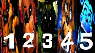 FNAF 1 2 3 4 5 Freddy Simulator [upl. by Suiravat673]