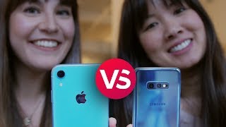 iPhone XR vs Galaxy S10E [upl. by Dukie]