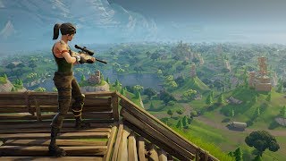 Fortnite Battle Royale  Radeon R9 290X 1080p EPIC Settings Gameplay [upl. by Feeney507]