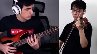 Davie504 Vs TwoSetViolin 3rd movement BASS vs VIOLIN Battle [upl. by Agler40]