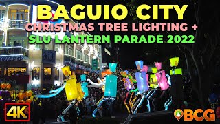 SLU Lantern Parade 2022 and Baguio City Christmas Lighting Countdown [upl. by Selden]