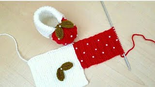 Very stylish Baby booties in easiest way  03 month [upl. by Chyou937]