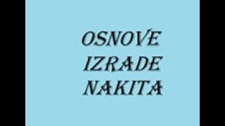 osnove izrade nakita [upl. by Eiramana383]