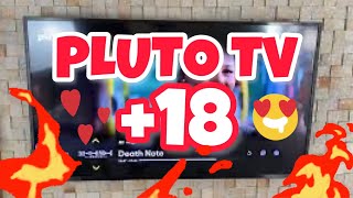 PLUTO TV PARA MAIORES DE IDADE  QUAIS SÃO OS CANAIS [upl. by Mazonson]