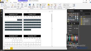 Power BI Custom Visuals  Custom Calendar by Akvelon [upl. by Annawik492]